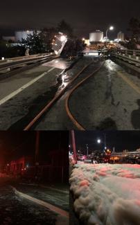 Oil Tanker Rollover on Allens Avenue