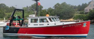 side view of boat John H Chafee