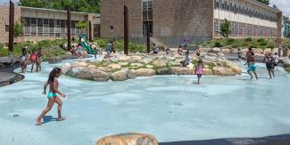 Local Recreation and kids splash pad