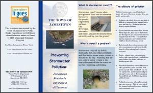 Jamestown Stormwater Brochure