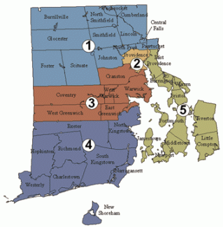 LEPC map Districts