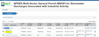 Select Actions and then “unflag form” screen shot