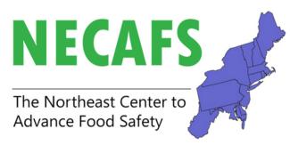 NECAFS Northeast Center to Advance Food Safety logo