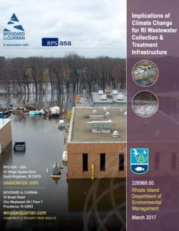 Implications of Climate Change for RI Wastewater Collection & Treatment Infrastructure report