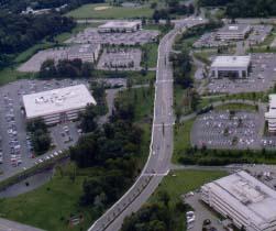 Photo of aerial view of interstate