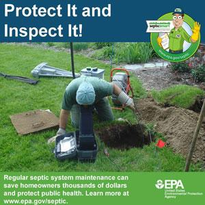 Protect and inspect your septic system