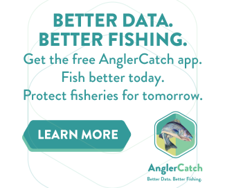 Get the free AnglerCatch app. Fish better today. Protect fisheries for tomorrow.