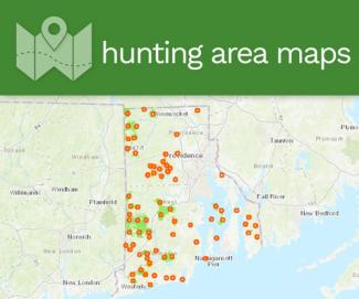 Rhode Island Management and Hunting Area Atlas Map