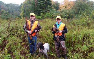 Youth Hunters with Pheasants