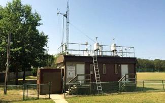 Air monitoring equipment in East Providence