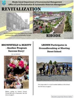 Cover image of Revitalization Rhode Newsletter