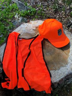 Wearing highly visible, fluorescent orange clothing helps prevent accidents during hunting season. 500 square inches is mandatory for all users of state management areas and undeveloped state parks starting Dec. 2.