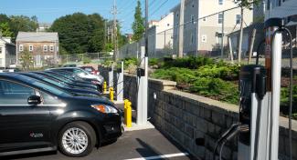 Foundry Building EV Chargers