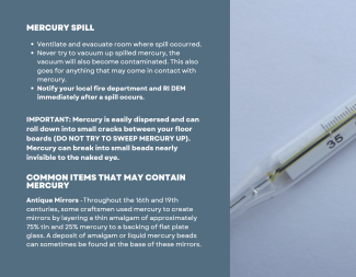 Dangers of mercury factsheet