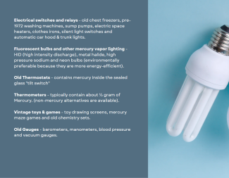 Dangers of mercury factsheet