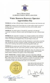 Image of Governor's proclamation
