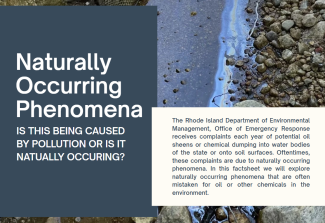 Naturally occurring phenomena 
