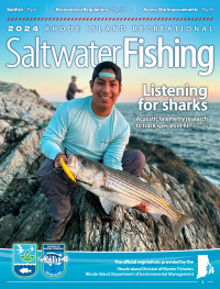 2024 recreational saltwater fishing magazine cover