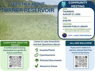 Graphic showing the details covered in the event listing related to the community meeting