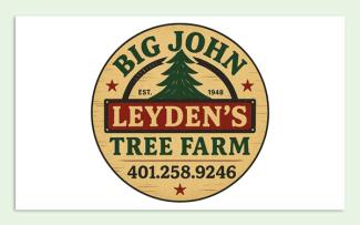 Logo for Big John Leydens Christmas Tree Farm