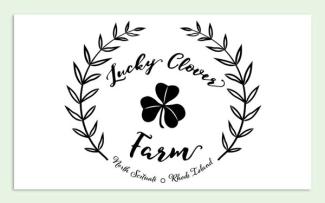 Logo for Lucky Clover Farm