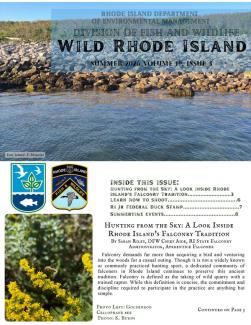 Cover image of the Wild RI Journal - Summer 2026