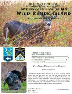 Cover image of the Wild RI Journal - Autumn 2026